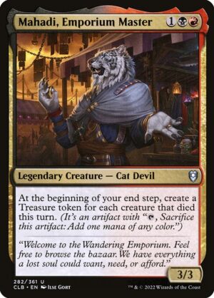 Mahadi, Emporium Master - Foil<br /><span class="collector-number">Collector No. 282</span>