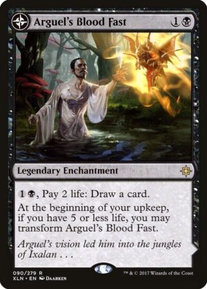 Arguel's Blood Fast // Temple of Aclazotz<br /><span class="collector-number">Collector No. 90</span>