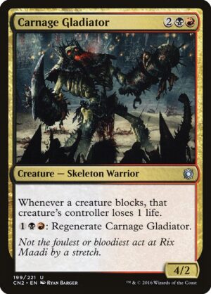 Carnage Gladiator<br /><span class="collector-number">Collector No. 199</span>