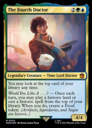 The Fourth Doctor - Foil<br /><span class="collector-number">Collector No. 2</span>