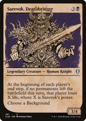 Sarevok, Deathbringer<br /><span class="collector-number">Collector No. 391</span>