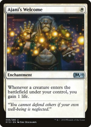 Ajani's Welcome<br /><span class="collector-number">Collector No. 6</span>