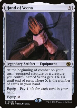 Hand of Vecna<br /><span class="collector-number">Collector No. 246p</span>