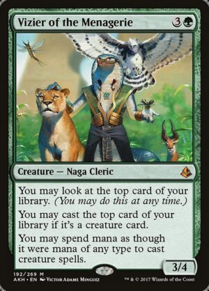 Vizier of the Menagerie<br /><span class="collector-number">Collector No. 192</span>
