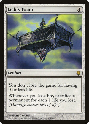 Lich's Tomb<br /><span class="collector-number">Collector No. 128</span>