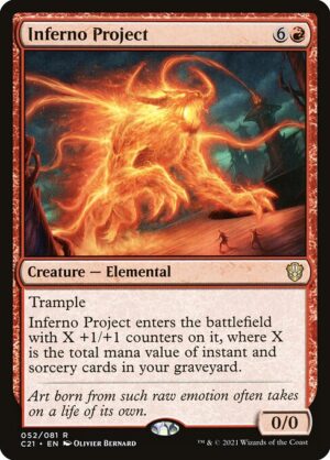 Inferno Project<br /><span class="collector-number">Collector No. 52</span>