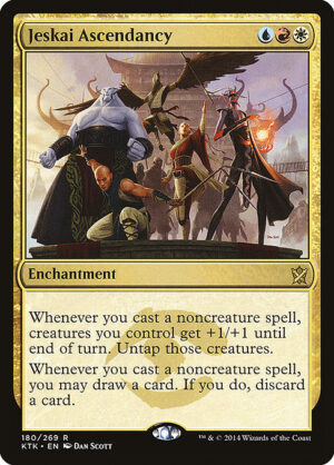 Jeskai Ascendancy<br /><span class="collector-number">Collector No. 180</span>