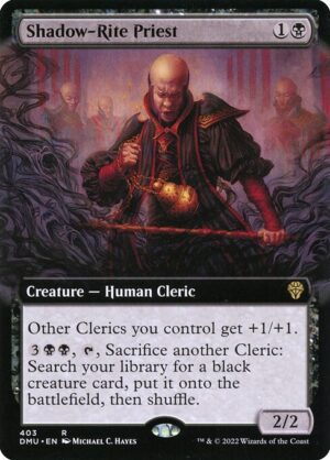 Shadow-Rite Priest - Foil<br /><span class="collector-number">Collector No. 403</span>