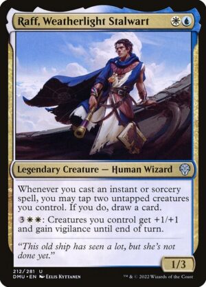 Raff, Weatherlight Stalwart<br /><span class="collector-number">Collector No. 212</span>