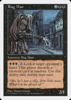 Rag Man<br /><span class="collector-number">Collector No. 190</span>