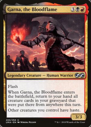 Garna, the Bloodflame<br /><span class="collector-number">Collector No. 200</span>