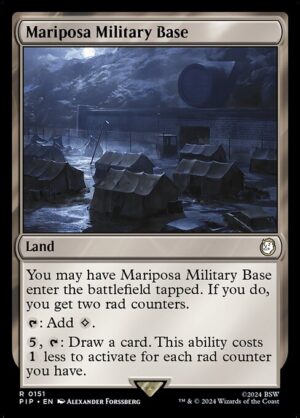 Mariposa Military Base - Foil<br /><span class="collector-number">Collector No. 151</span>