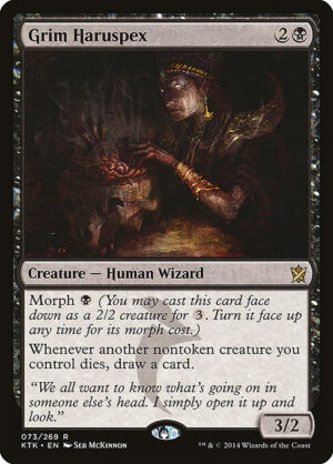 Grim Haruspex<br /><span class="collector-number">Collector No. 73</span>
