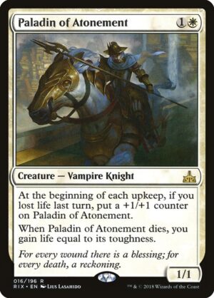 Paladin of Atonement - Foil<br /><span class="collector-number">Collector No. 16</span>
