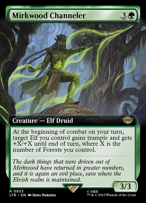 Mirkwood Channeler<br /><span class="collector-number">Collector No. 833</span>