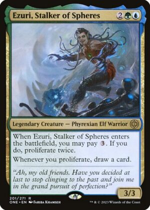Ezuri, Stalker of Spheres<br /><span class="collector-number">Collector No. 201</span>