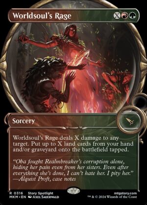 Worldsoul's Rage<br /><span class="collector-number">Collector No. 316</span>