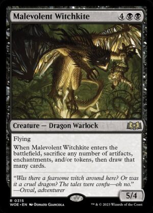 Malevolent Witchkite<br /><span class="collector-number">Collector No. 315</span>