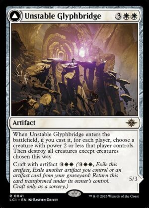 Unstable Glyphbridge // Sandswirl Wanderglyph<br /><span class="collector-number">Collector No. 41</span>
