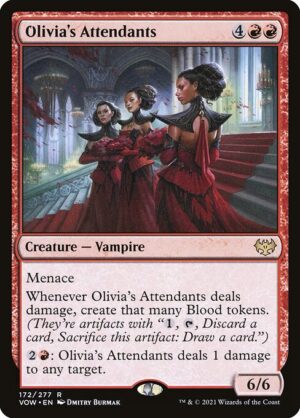 Olivia's Attendants<br /><span class="collector-number">Collector No. 172</span>