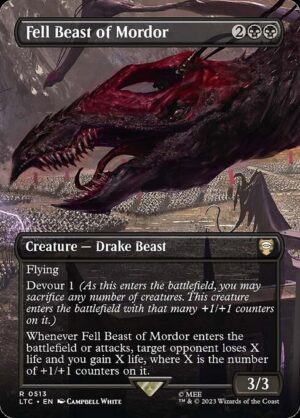 Fell Beast of Mordor<br /><span class="collector-number">Collector No. 513</span>