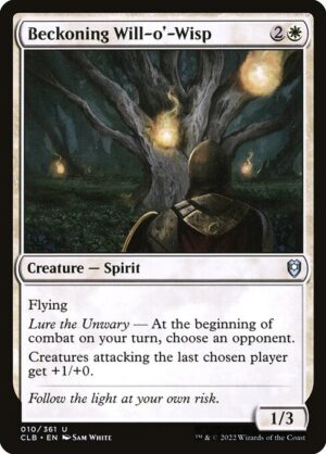 Beckoning Will-o'-Wisp<br /><span class="collector-number">Collector No. 10</span>
