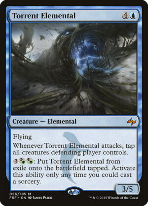 Torrent Elemental<br /><span class="collector-number">Collector No. 56</span>