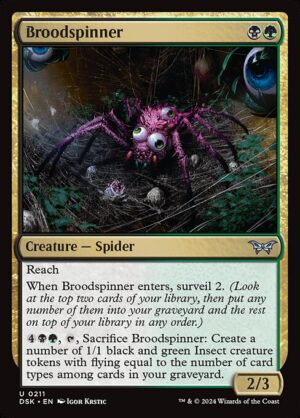 Broodspinner<br /><span class="collector-number">Collector No. 211</span>