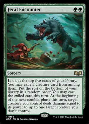 Feral Encounter - Foil<br /><span class="collector-number">Collector No. 169</span>