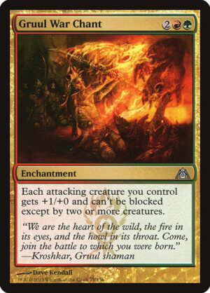 Gruul War Chant<br /><span class="collector-number">Collector No. 75</span>