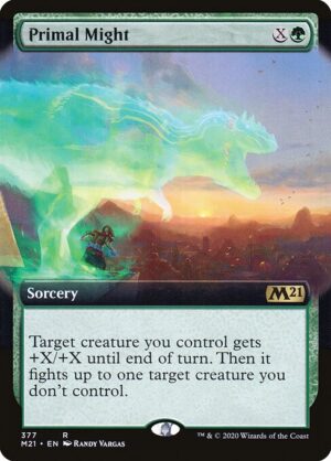 Primal Might - Foil<br /><span class="collector-number">Collector No. 377</span>