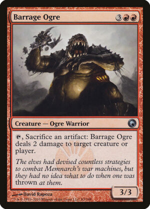 Barrage Ogre - Foil<br /><span class="collector-number">Collector No. 83</span>