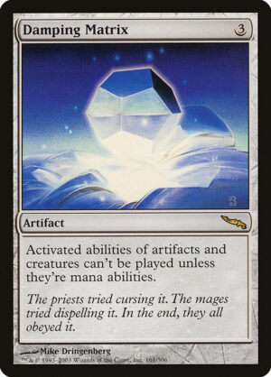 Damping Matrix<br /><span class="collector-number">Collector No. 161</span>