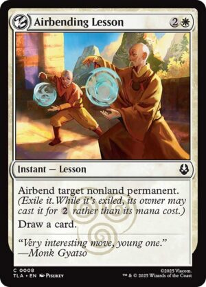 Airbending Lesson<br /><span class="collector-number">Collector No. 8</span>