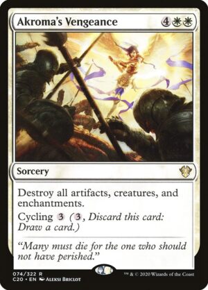 Akroma's Vengeance<br /><span class="collector-number">Collector No. 74</span>