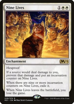 Nine Lives - Foil<br /><span class="collector-number">Collector No. 28</span>