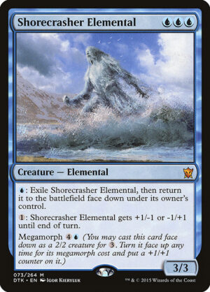 Shorecrasher Elemental<br /><span class="collector-number">Collector No. 73</span>