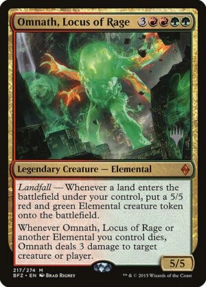 Omnath, Locus of Rage<br /><span class="collector-number">Collector No. 217p</span>