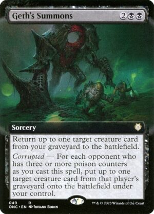 Geth's Summons<br /><span class="collector-number">Collector No. 49</span>