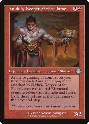 Valduk, Keeper of the Flame<br /><span class="collector-number">Collector No. 333</span>
