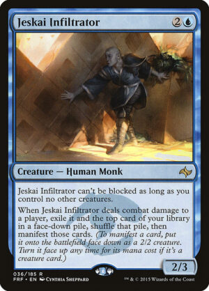 Jeskai Infiltrator<br /><span class="collector-number">Collector No. 36</span>