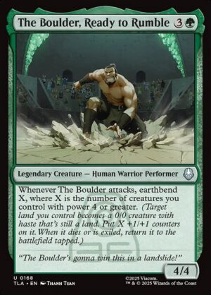 The Boulder, Ready to Rumble<br /><span class="collector-number">Collector No. 168</span>