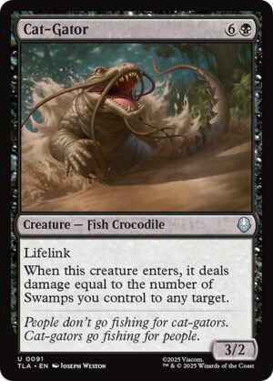Cat-Gator<br /><span class="collector-number">Collector No. 91</span>