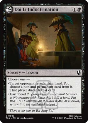 Dai Li Indoctrination<br /><span class="collector-number">Collector No. 93</span>