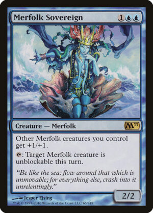 Merfolk Sovereign<br /><span class="collector-number">Collector No. 65</span>