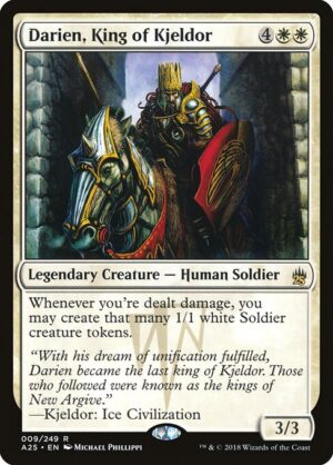 Darien, King of Kjeldor<br /><span class="collector-number">Collector No. 9</span>