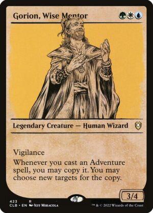 Gorion, Wise Mentor<br /><span class="collector-number">Collector No. 423</span>