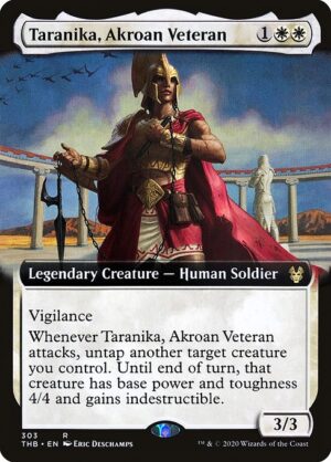 Taranika, Akroan Veteran<br /><span class="collector-number">Collector No. 303</span>
