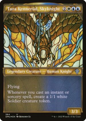 Tura Kennerüd, Skyknight - Foil<br /><span class="collector-number">Collector No. 364</span>