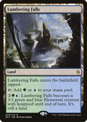 Lumbering Falls<br /><span class="collector-number">Collector No. 239</span>